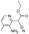 ethyl 2-(3-aMino-4-Methylpyridin-2-yl)-2-cyanoacetate Struktur
