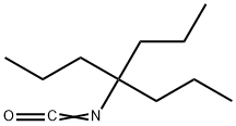 1,1-dipropylbutyl isocyanate Structure