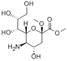 Methylb-neuraminicacidmethylester Struktur