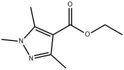 1,3,5-三甲基-1-H-吡唑-4-甲酸乙酯, 56079-16-4, 结构式