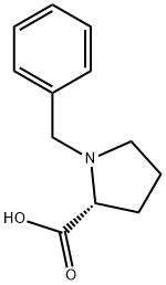 N-苄基-D-脯氨酸 结构式