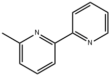 6-甲基-2,2'-联吡啶 结构式