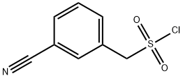 3-シアノベンジルスルホニルクロリド 化学構造式