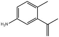 Benzenamine, 4-methyl-3-(1-methylethenyl)- (9CI) Structure