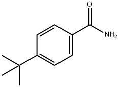 4-叔-丁基苯甲酰胺 结构式
