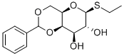 Ethyl4,6-O-benzylidene-b-D-thiogalactopyranoside 化学構造式