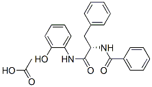 N-benzoylphenylalanylphenylalinol acetate Structure