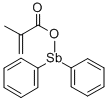 METHACRYLOXYDIPHENYLANTIMONY,5613-66-1,结构式