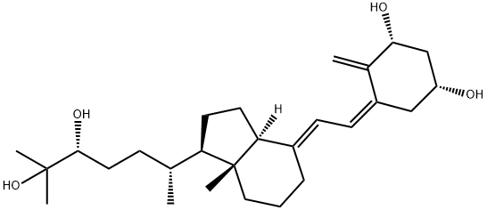 (24R)-1(ALPHA),24,25-TRIHYDROXYVITAMIN D3* Struktur