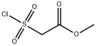 (クロロスルホニル)酢酸メチル 化学構造式