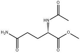 N2-アセチル-L-グルタミンメチル 化学構造式