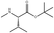 L-Valine, N-Methyl-, 1,1-diMethylethyl ester Struktur