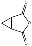 1,2-シクロプロパンジカルボン酸無水物 化学構造式