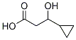 3-CYCLOPROPYL-3-HYDROXYPROPANOIC ACID Struktur