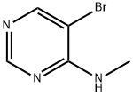 5-Bromo-N-methylpyrimidin-4-amine Structure
