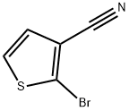 2-Bromothiophene-3-carbonitrile Struktur