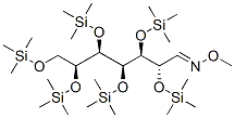 2-O,3-O,4-O,5-O,6-O,7-O-Hexakis(trimethylsilyl)-D-glycero-D-gulo-heptose O-methyl oxime Structure