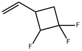 3-Ethenyl-1,1,2-trifluorocyclobutane Struktur