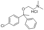 クロルフェンオキサミン塩酸塩 化学構造式