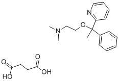 琥珀酸多西拉敏,562-10-7,结构式