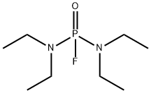 Bis(diethylamino)fluorophosphine oxide Struktur