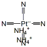 diammonium tetracyanoplatinate Struktur