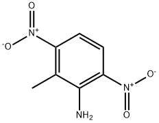 2-メチル-3,6-ジニトロアニリン 化学構造式