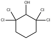 2,2,6,6-テトラクロロシクロヘキサノール 化学構造式