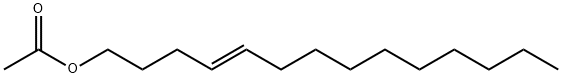 trans-4-Tetradecenylacetate Structure