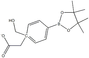 4-(Acetoxymethyl)benzeneboronic acid pinacol ester Structure