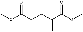 2-METHYLENE-PENTANEDIOIC ACID DIMETHYL ESTER Struktur