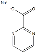 PYRIMIDINE-2-CARBOXYLIC ACID SODIUM Structure