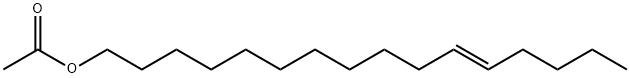 (E)-11-十六碳烯-1-醇乙酸酯, 56218-72-5, 结构式