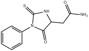 フェニルチオヒダントイン-アスパラギン 化学構造式