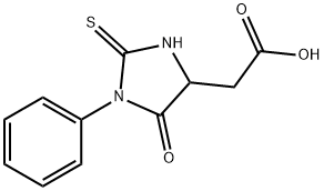 フェニルチオヒダントイン-アスパラギン酸 化学構造式