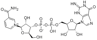 NICOTINAMIDE GUANINE DINUCLEOTIDE SODIUM SALT,5624-35-1,结构式