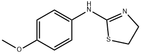 (4,5-DIHYDRO-THIAZOL-2-YL)-(4-METHOXY-PHENYL)-AMINE Struktur