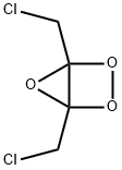 1,4-ビス(クロロメチル)-2,3,5-トリオキサビシクロ[2.1.0]ペンタン 化学構造式