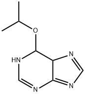 5,7-Dihydro-6-(1-methylethoxy)-6H-purine Struktur