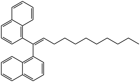 1,1'-(1-Undecen-1-ylidene)bisnaphthalene Structure