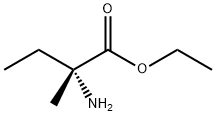 rac-(R*)-2-メチル-2-アミノ酪酸エチル 化学構造式