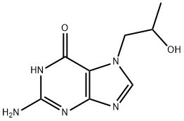 7-(2-HYDROXYPROPYL)GUANINE Structure