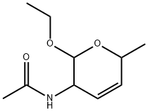 N-(2-Ethoxy-3,6-dihydro-6-methyl-2H-pyran-3-yl)acetamide Structure