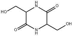 3,6-BIS(HYDROXYMETHYL)-2,5-PIPERAZINEDIONE,5625-41-2,结构式
