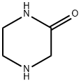 2-哌嗪酮,5625-67-2,结构式