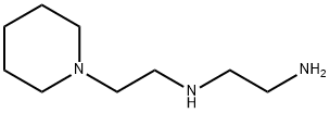 N-(PIPERIDINOETHYL)ETHYLENEDIAMINE Struktur