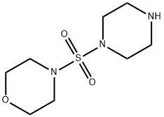 4-(1-piperazinylsulfonyl)morpholine(SALTDATA: HCl) Struktur