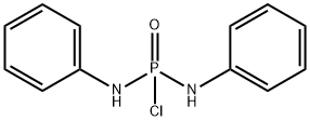 N,N'-diphenylphosphorodiamidic chloride Structure