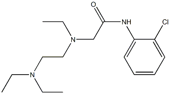 氯达卡因 结构式