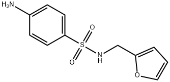 4-氨基-N-呋喃-2-基甲基-苯磺酰胺,5626-92-6,结构式